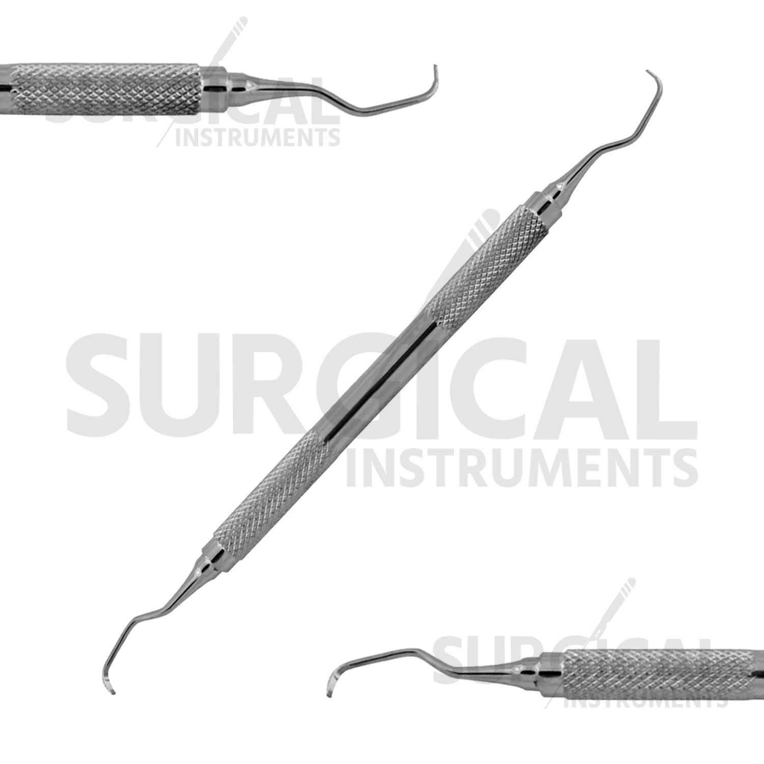 8 Pcs Goldman-Fox Curettes & Scalers Set Dental Instruments German Grade