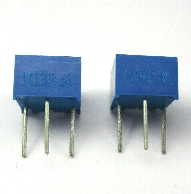 10pcs Bourns 10K Linear Taper Potentiometer .5W 1/2W 1-Turn Trimmer 3362P-001103
