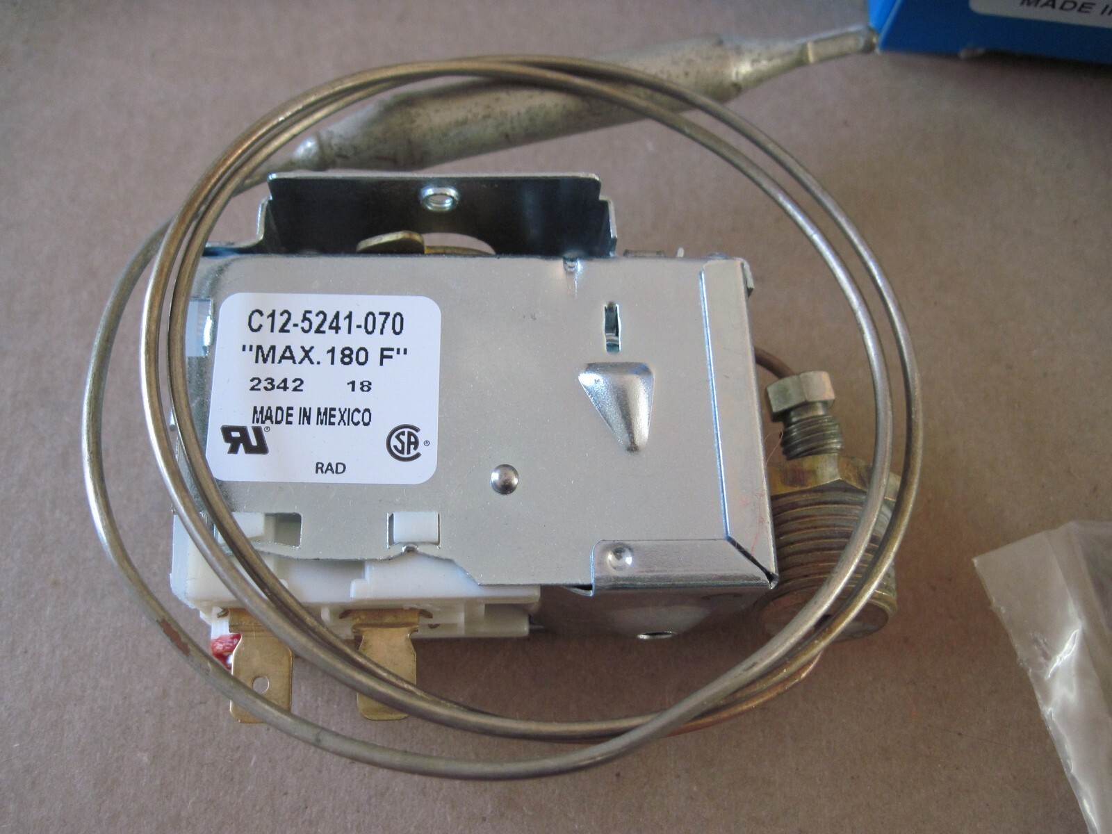 RANCO C12-5241 Commercial Dishwasher Temperature Controller / Thermostat