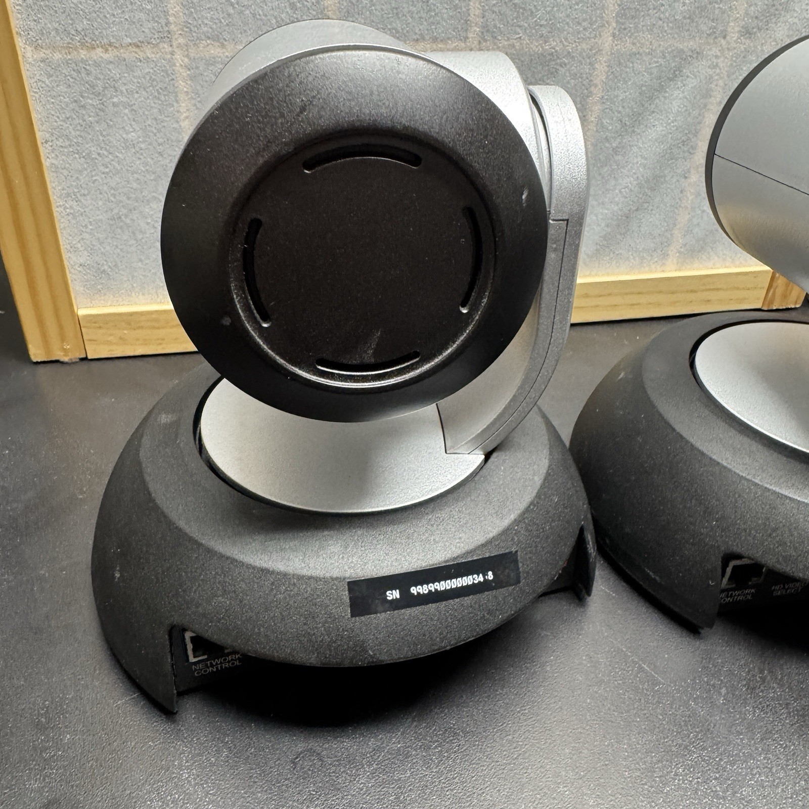 Four 4 Vaddio Roboshot 12 HD PTZ Video Conference Security Cameras 998-9900-000