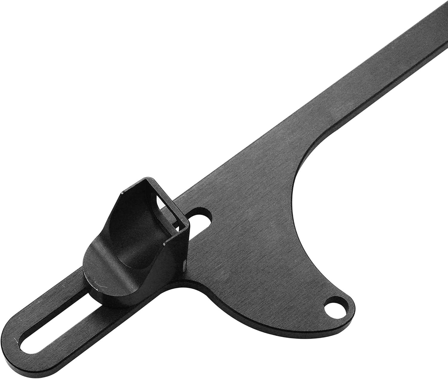 Soporte de carburador de aluminio ajustable negro para coche, aluminio, US NUEVO