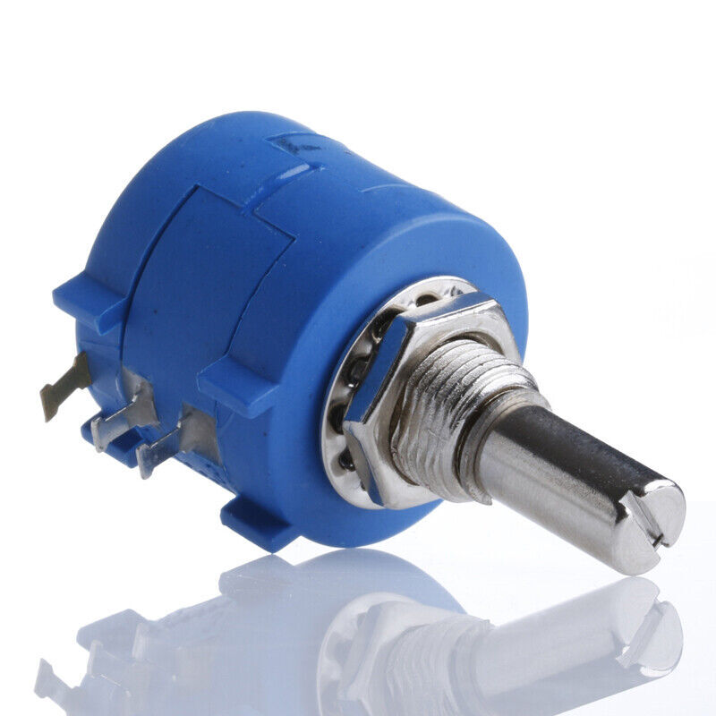 2/4/6X Rotary Wirewound Precision Potentiometer Pot 10-Turn 10-100K 3590S-2-103L