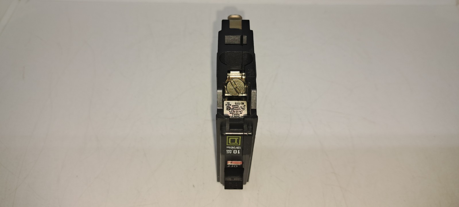 SQUARE D QO130 30 Amp 1 Pole PLUG IN CIRCUIT BREAKER Yellow Face
