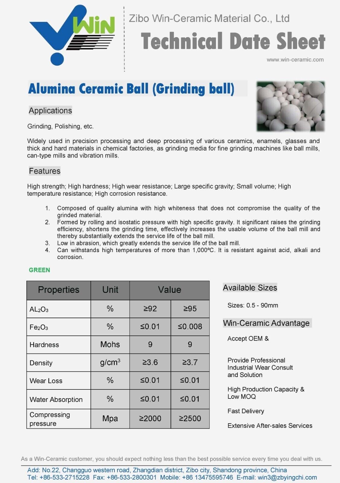 Ceramic Polishing Beads 1 Pounds
