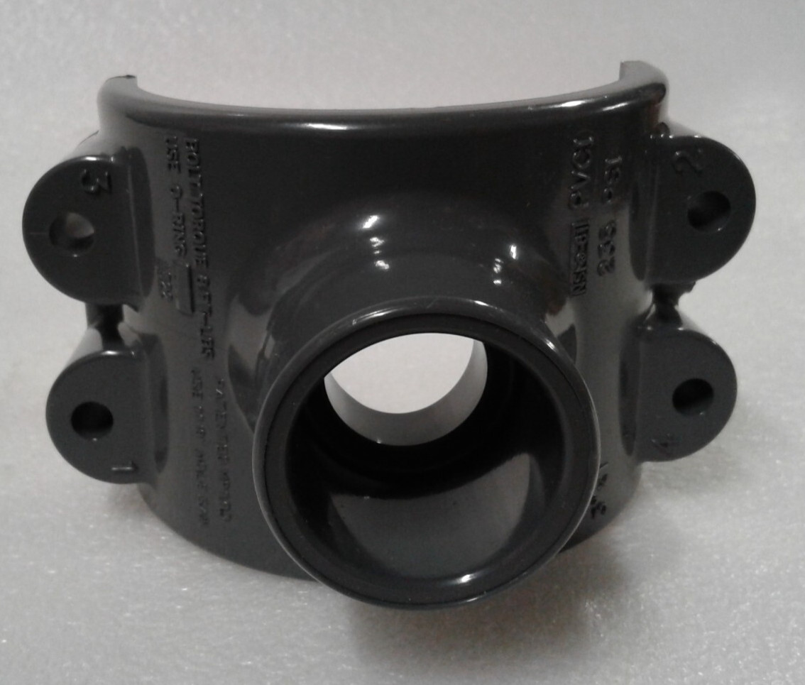 Spears 868-335 SDL DBLE Outlet SOC EPDM/Zinc Hardware 3″ x 1″ – New