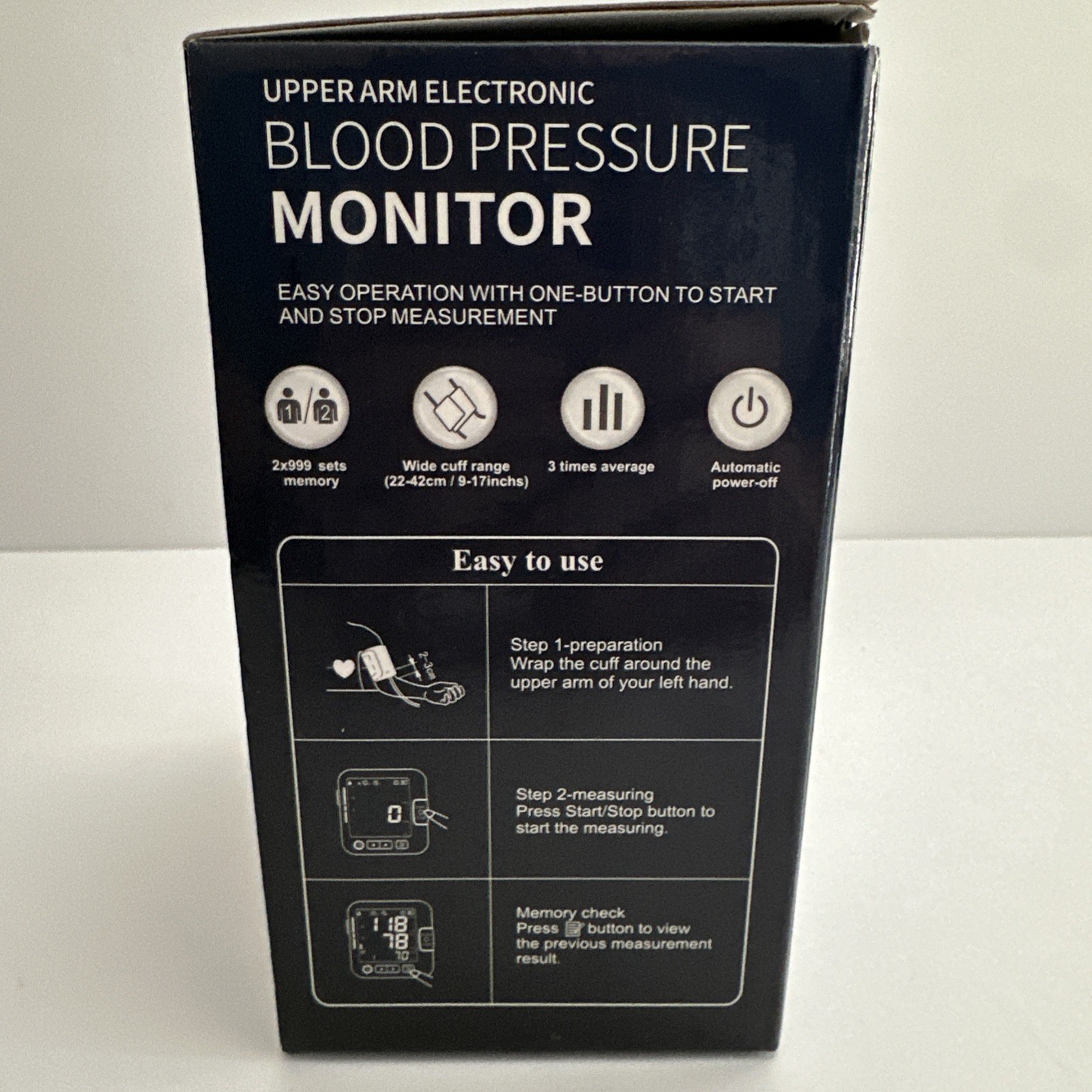 Upper Arm Digital Cuff Machine Blood Pressure Monitor U80A