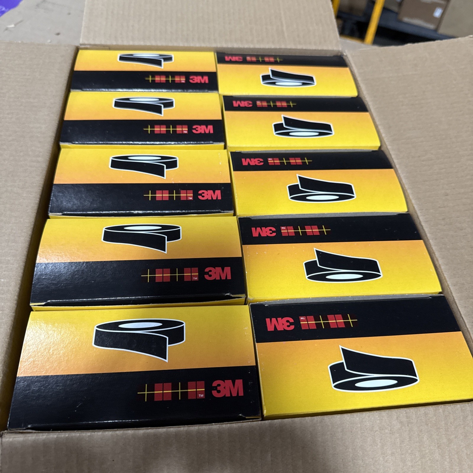 Scotch Super 33+1.5in x 44ft,Vinyl Electrical Tape, Black,101741-BOX OF 10 ROLLS