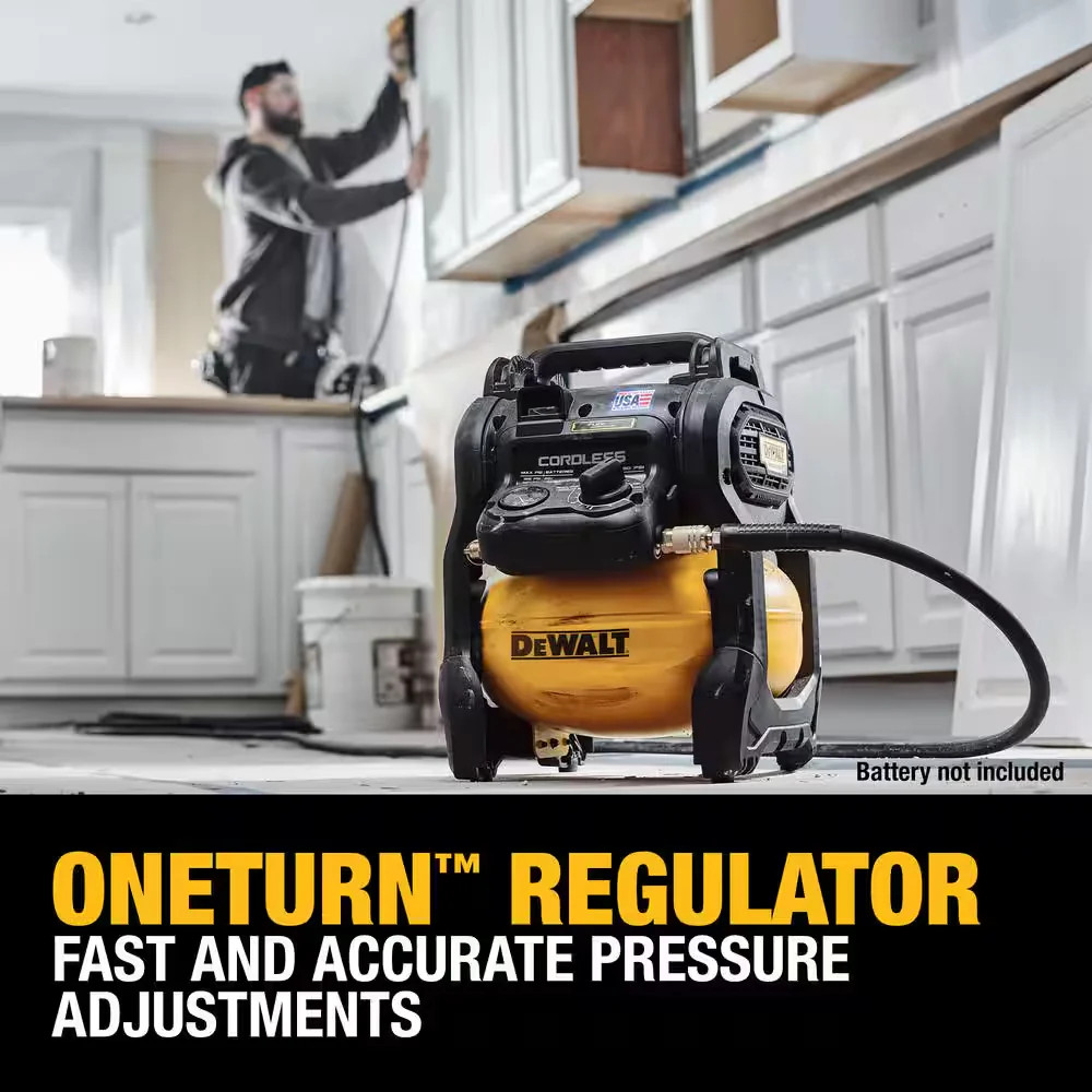 2.5 Gal. 140 Psi Portable Cordless Air Compressor FLEXVOLT Advantage (Tool Only)