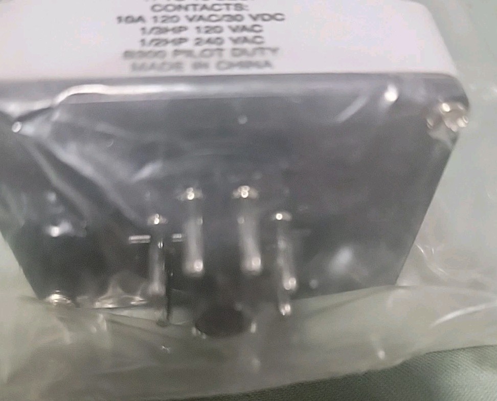 Dayton Time Delay Relay 5X828N 0.1-10 sec 120V