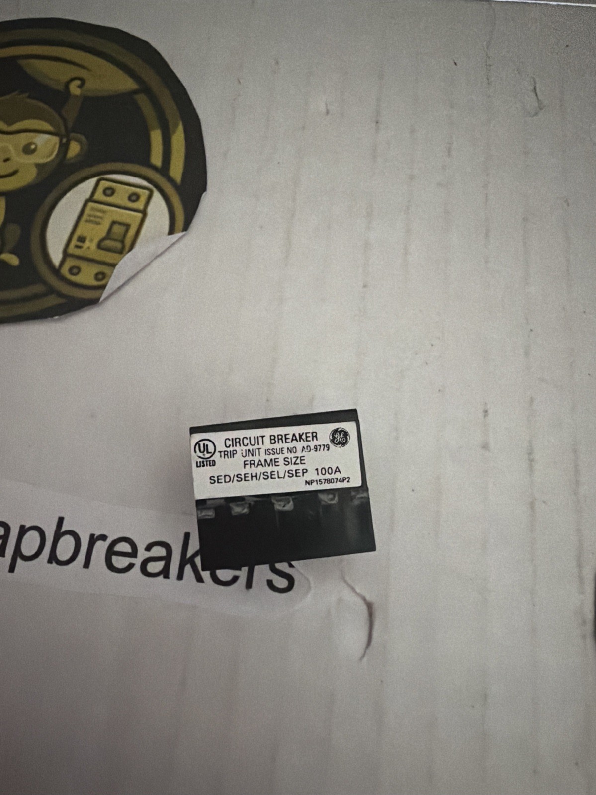 GE SRPE100A100 100 Amp Breaker Rating Plug Spectra – TYPESRPE100A SHIPS SAME DAY