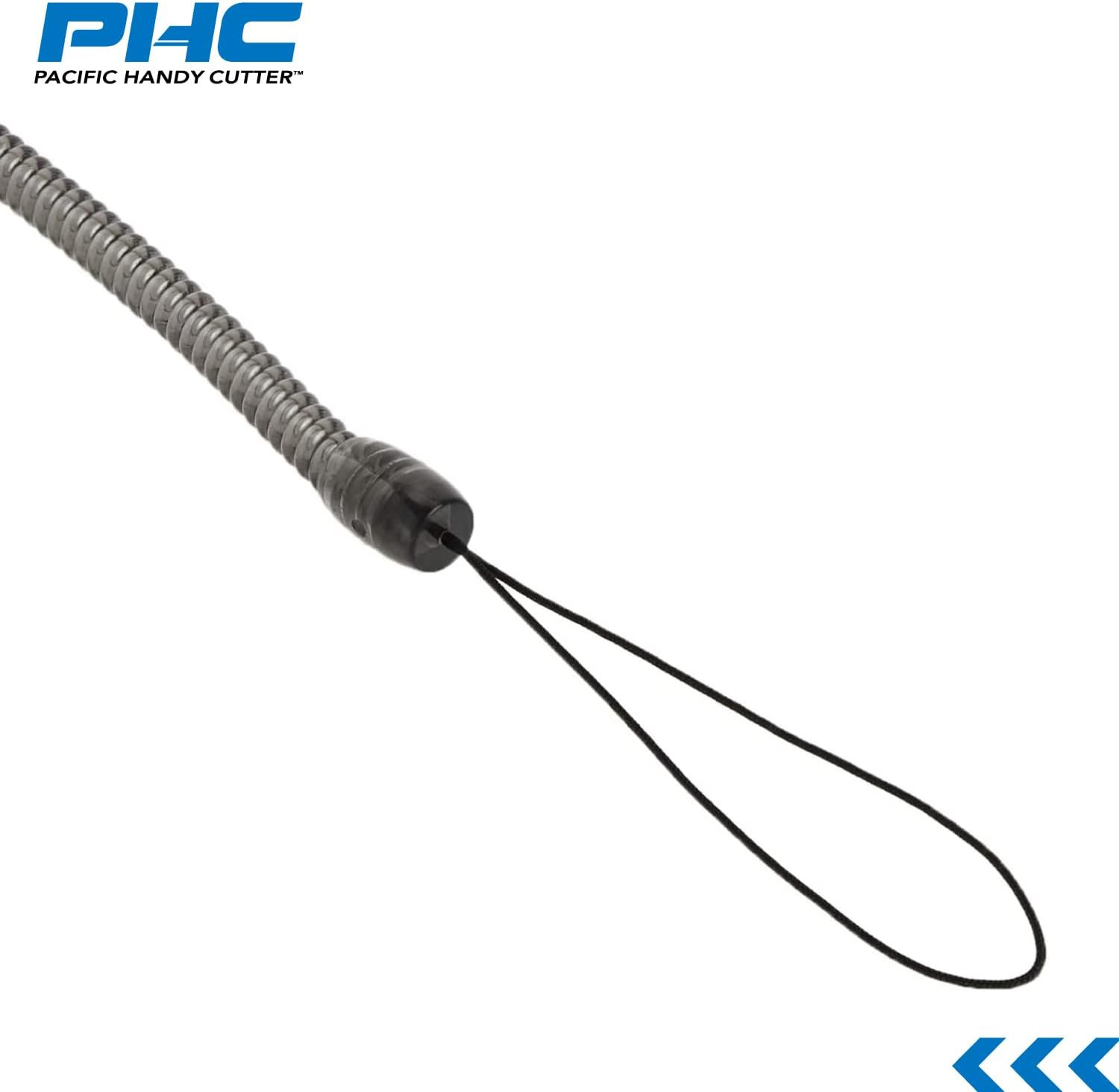 CL36 Clip-On Coil Lanyard, for Utility Knives, Safety Cutters, and Hand Tools,