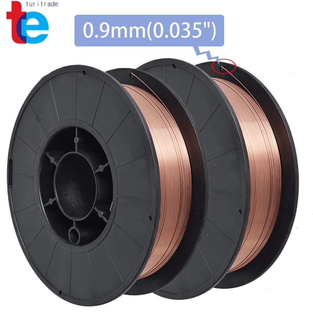 4 Pack ER70S-6 .035″ (0.9mm) Mild Steel MIG Welding Wire 10-lbs Roll