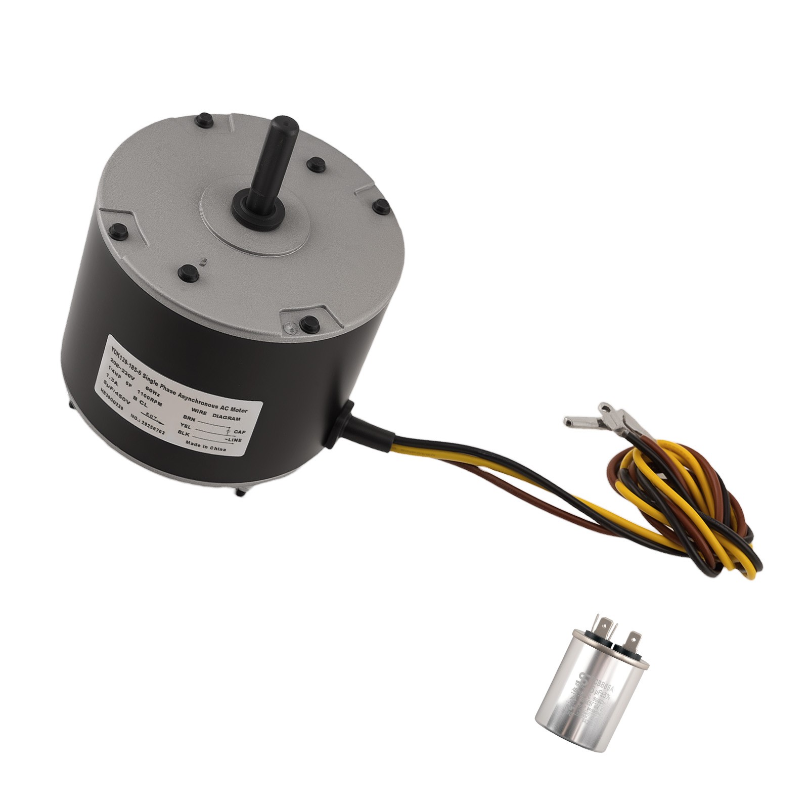 Fan Motor For Zhongshan Broad-Ocean 1/4 HP 208V-230Volt Y7S623C835L HC39GE226
