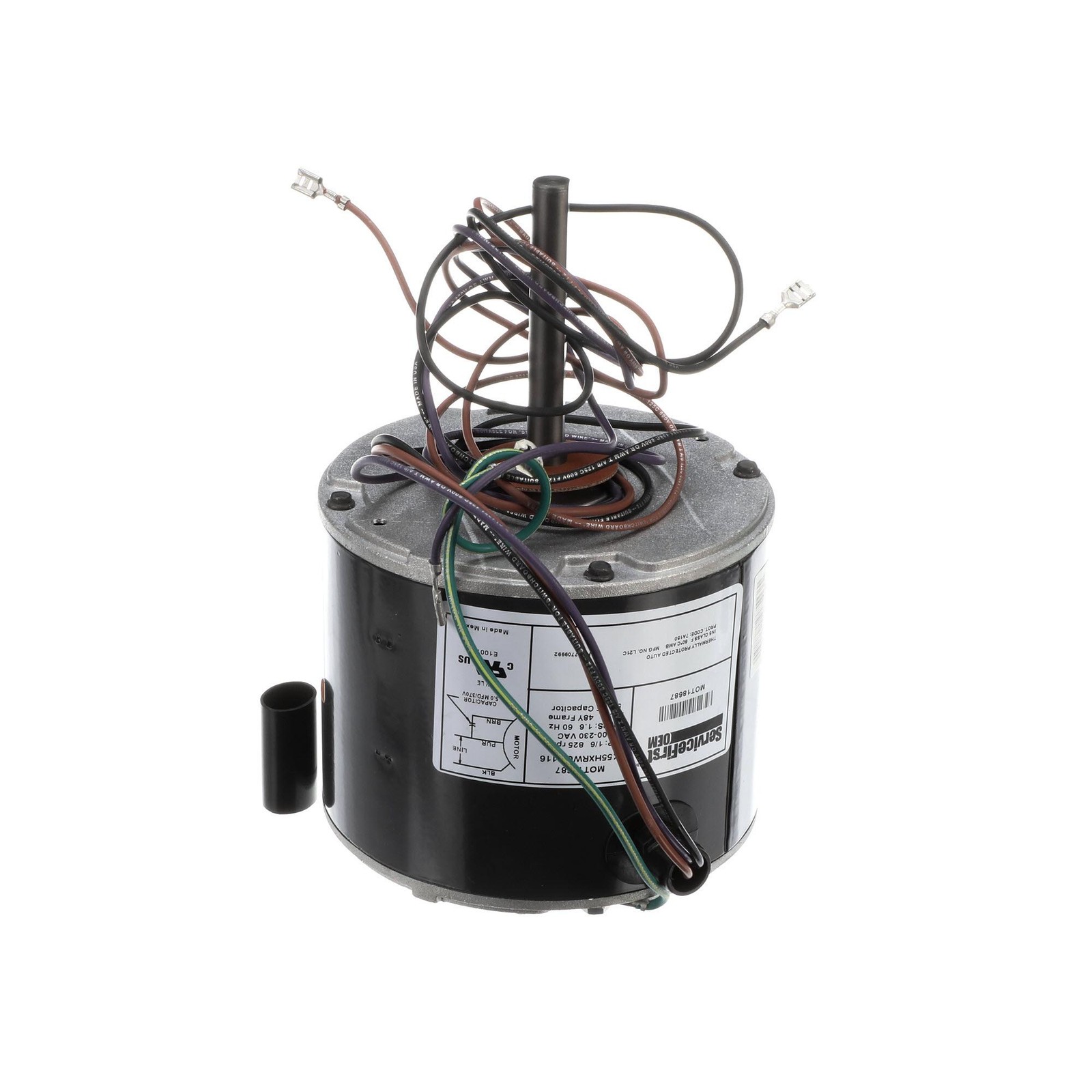 MOTOR, 1/6 HP, 200-230V, 48 FRAME, 825 R MOT18687 – Genuine OEM Replacement Part