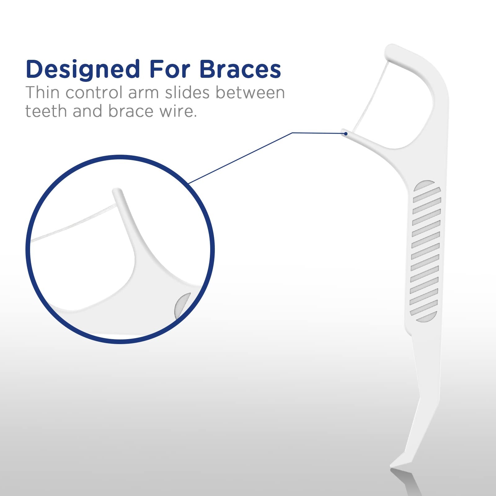 Fremouth Upgraded Orthodontic 1 Count (Pack of 100), White (100 Count)
