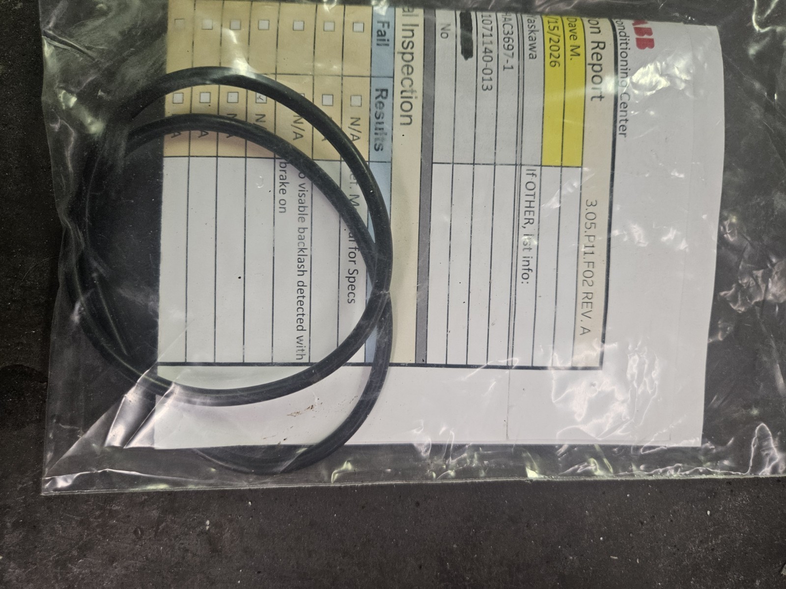 ABB Robot Motor 3HAC3697-1 Reconditioned