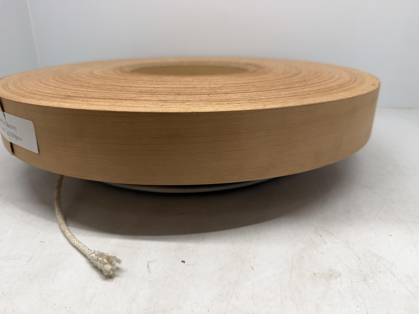 New Roll GPS / Cherry Veneer Edging 2″ x 87″ x 110 pcs 1/64″ thick .02″ & .5mm