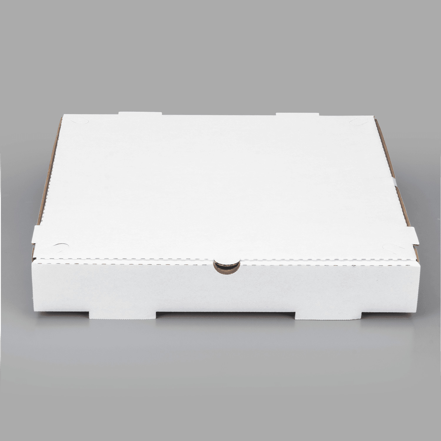 Karat Corrugated Pizza Box, 14”x14”x2”, White – 50 pcs, FP-PBF14W