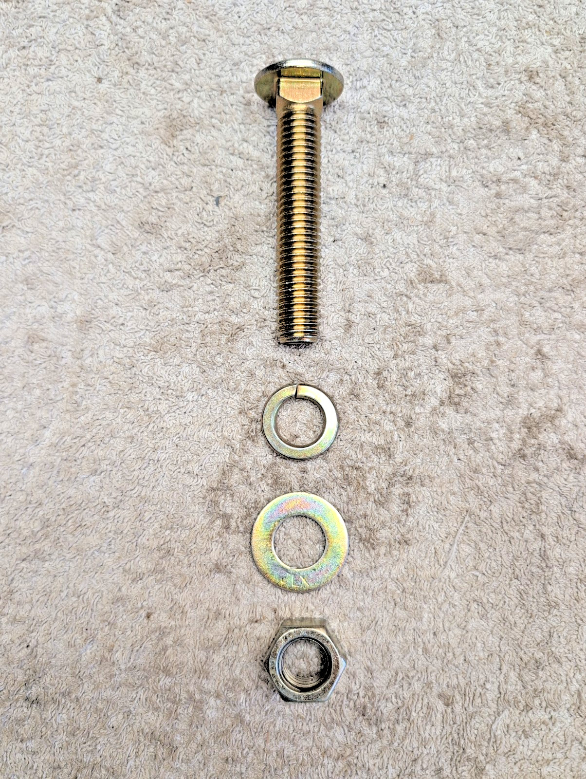 (6) Rear Rim Wheel Bolt Kit Grade 5 Fits Ford Massey Ferguson Oliver Case
