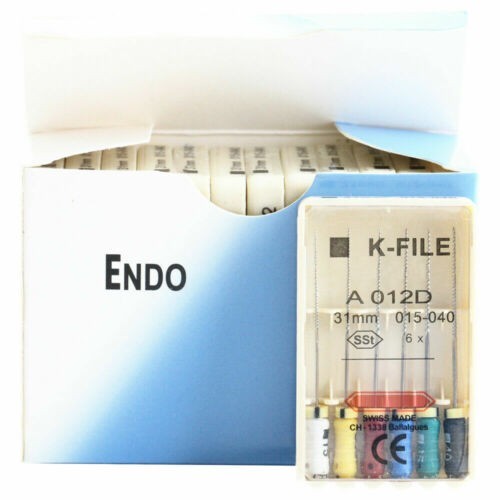 21/25/31mm Endodontic H Files H File Hedstrom Stainless Steel Endo Dental Rotary