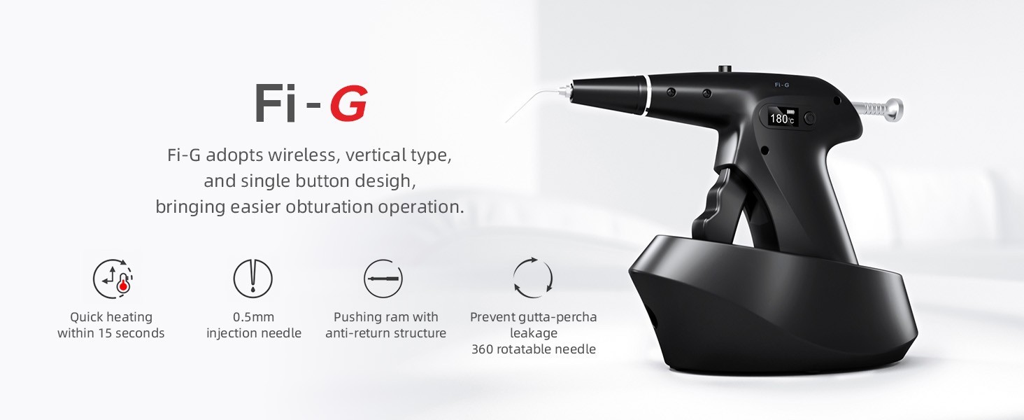 Woodpecker Dental Cordless Fi-G Gutta-Percha Obturation System Gun Backfill Unit