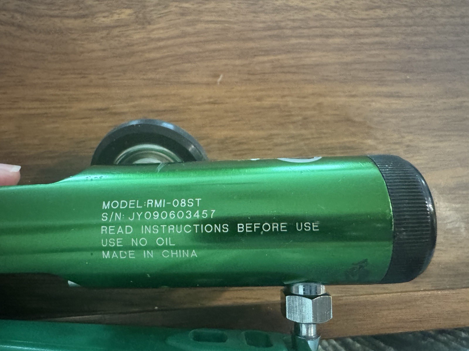 Roscoe Medical Oxygen Regulator CGA 870 Brass-Sleeved 0-8 L/min RMI-08ST