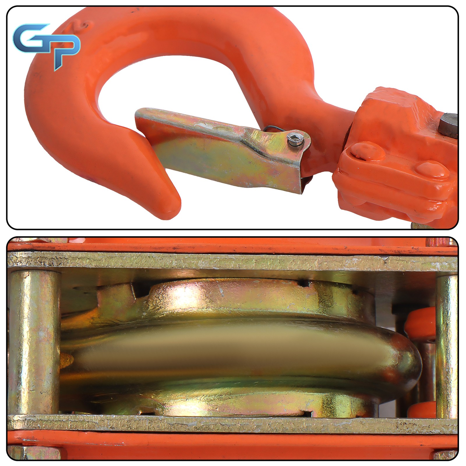 Heavy Duty G80 Chain 1-1/2 Ton 10FT Come Along Manual Lever Chain Hoist