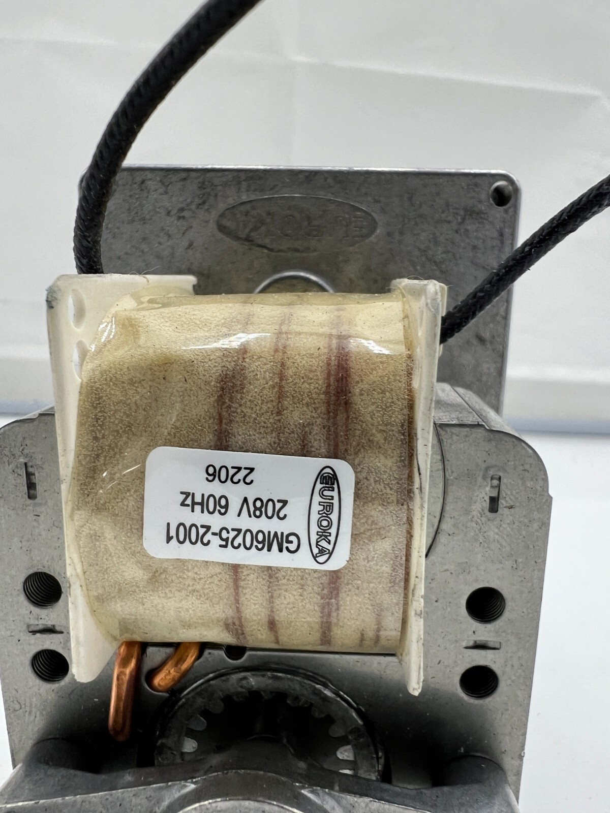 Euroka GM6025-2001 AC Motor 208V 60HZ for CTS1000B