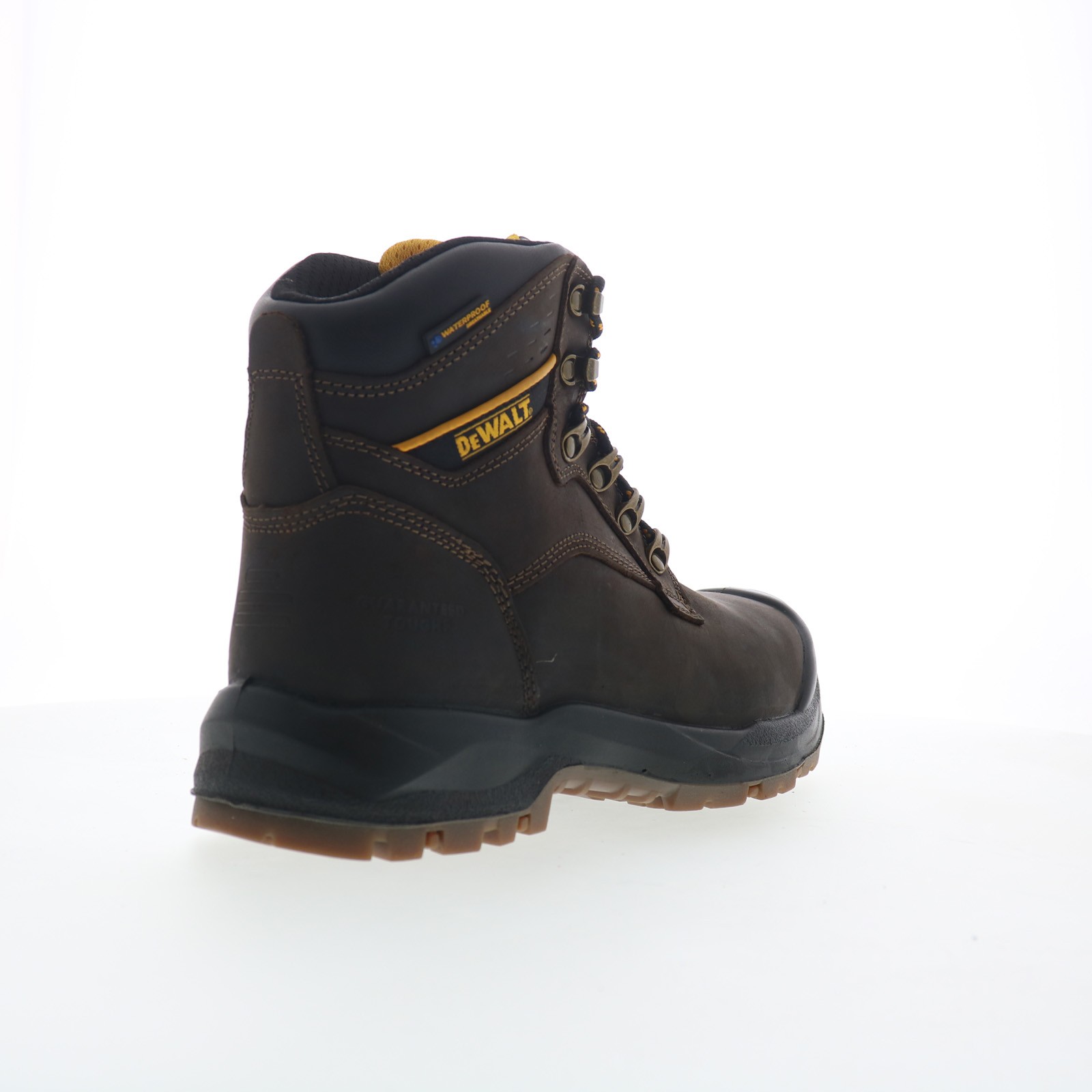 Dewalt Durham Waterproof Steel Toe Mens Brown Extra Wide Work Boots