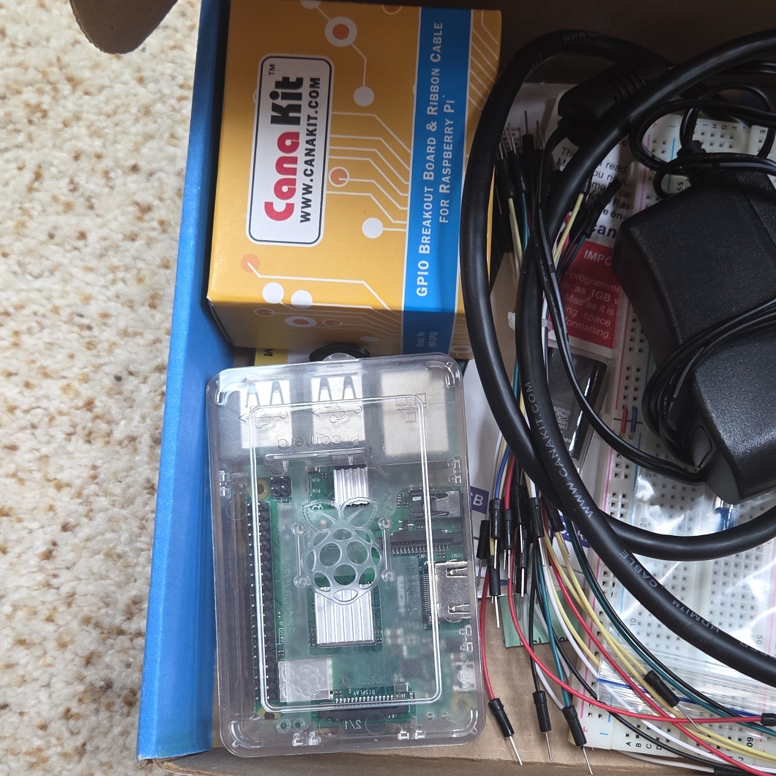 CanaKit Raspberry Pi ULT 16GB (B+) Development Kit w/ Case, PSU, GPIO