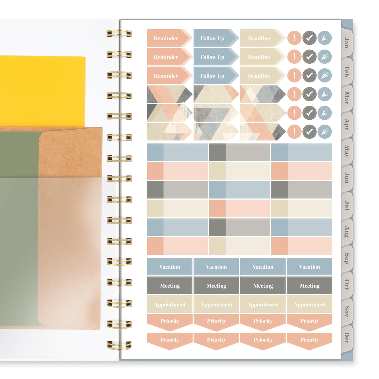 Cambridge 2025 Planner, Weekly & Monthly, 5-1/2″ x x 8-1/2″, Triad