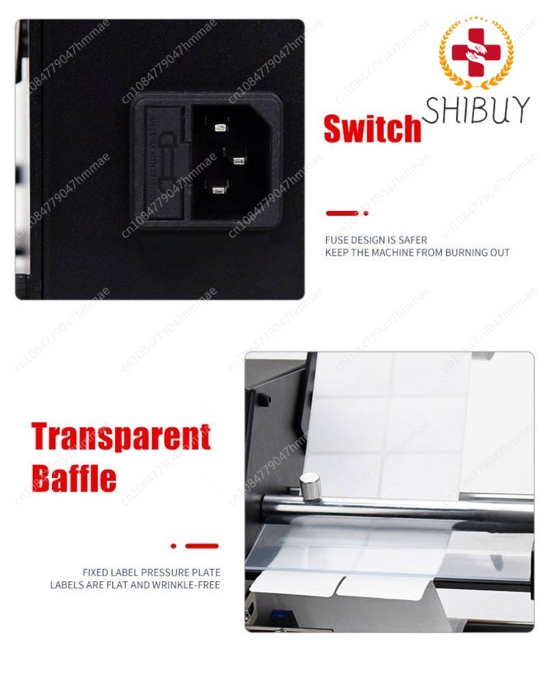 1150D Sticker Peeling Machine Digital Control Self-Adhesive Label Separator