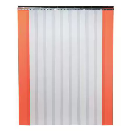 Tmi 999-00508 Industrial Strip Door, Smooth, 7Fthx8ftw