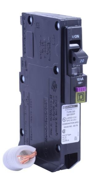 SQUARE D QO120DF N 20A 120V 1P {AIC}K NEW SURPLUS