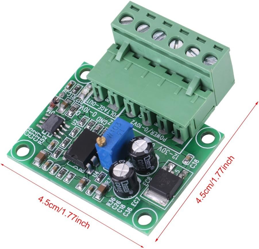 0-10KHz to 0-10V Frequency Voltage Converter Module F/V Digital Analog…