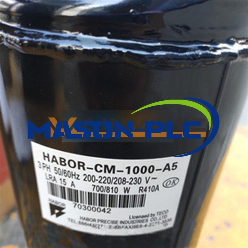 ONE NEW HABOR-CM-1000-A5 Refrigeration compressor 3PH 50/60Hz 200-220/208-230V