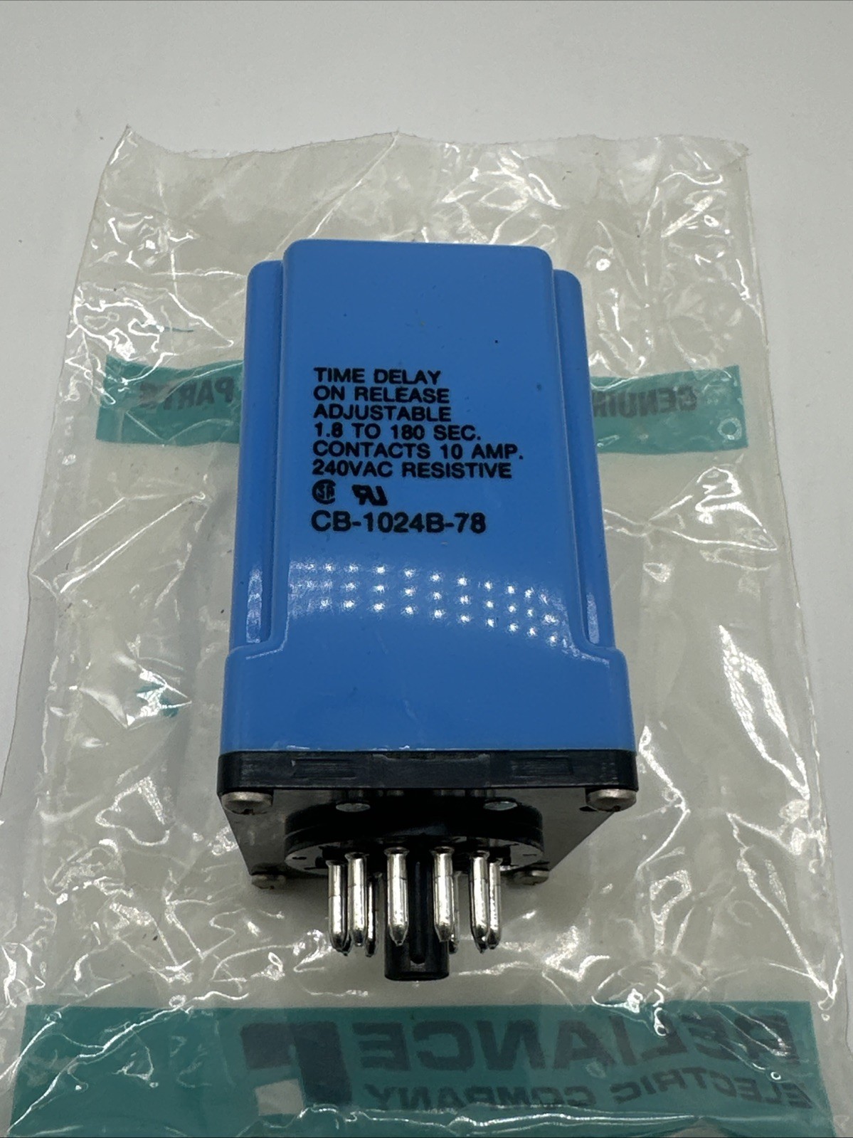 POTTER & BRUMFIELD TIME DELAY RELAY CB-1024B-78 (2972)