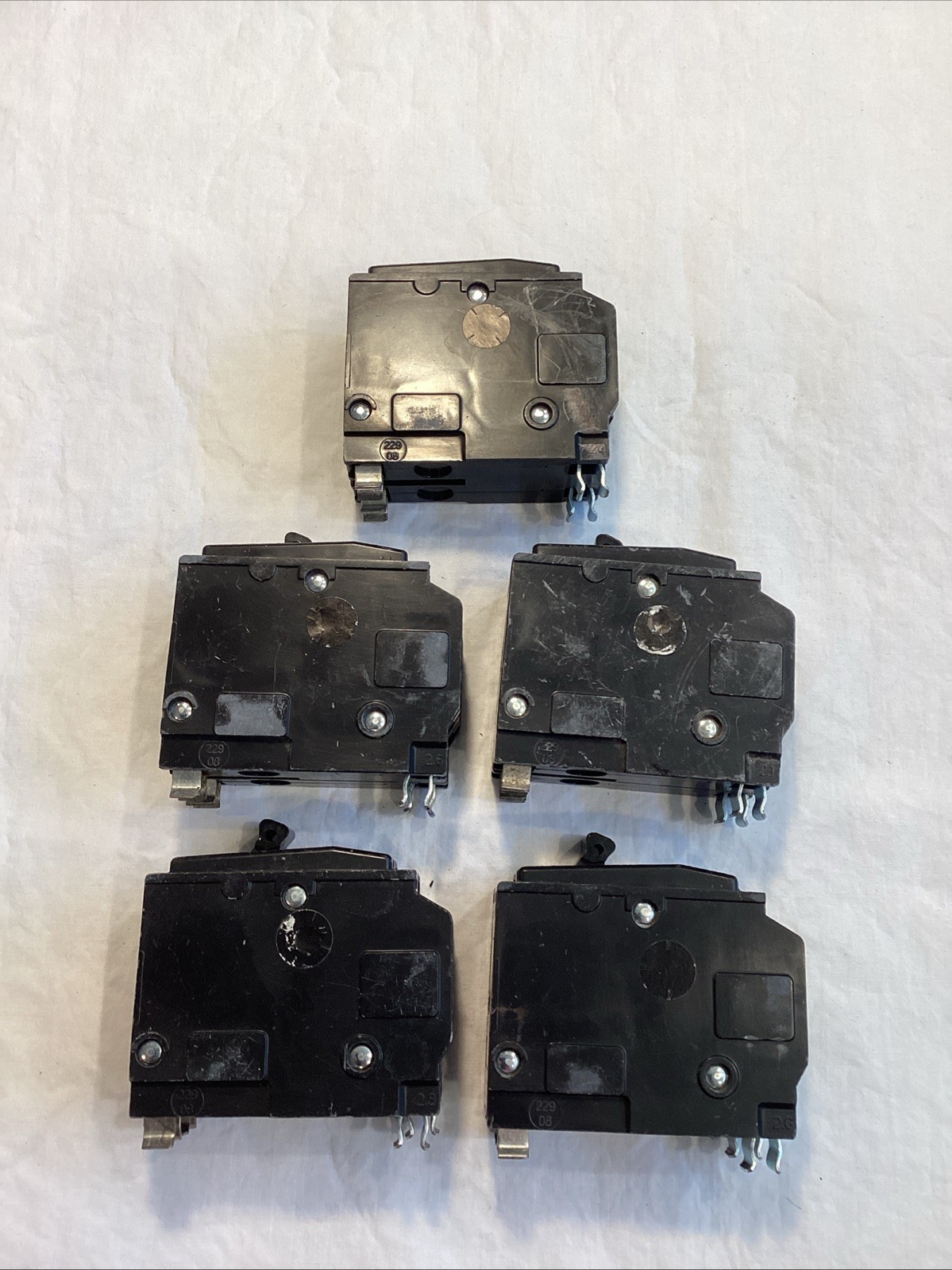 Square D QO260 Lot Of 5 Used