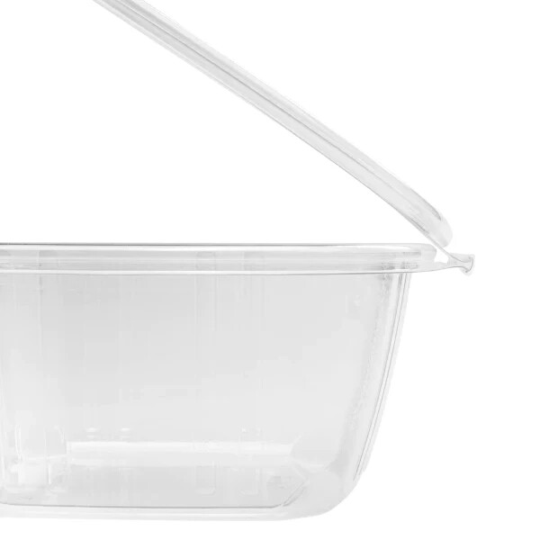 Karat 32 oz PET Plastic Hinged Deli Container – 200 ct, FP-HDC32