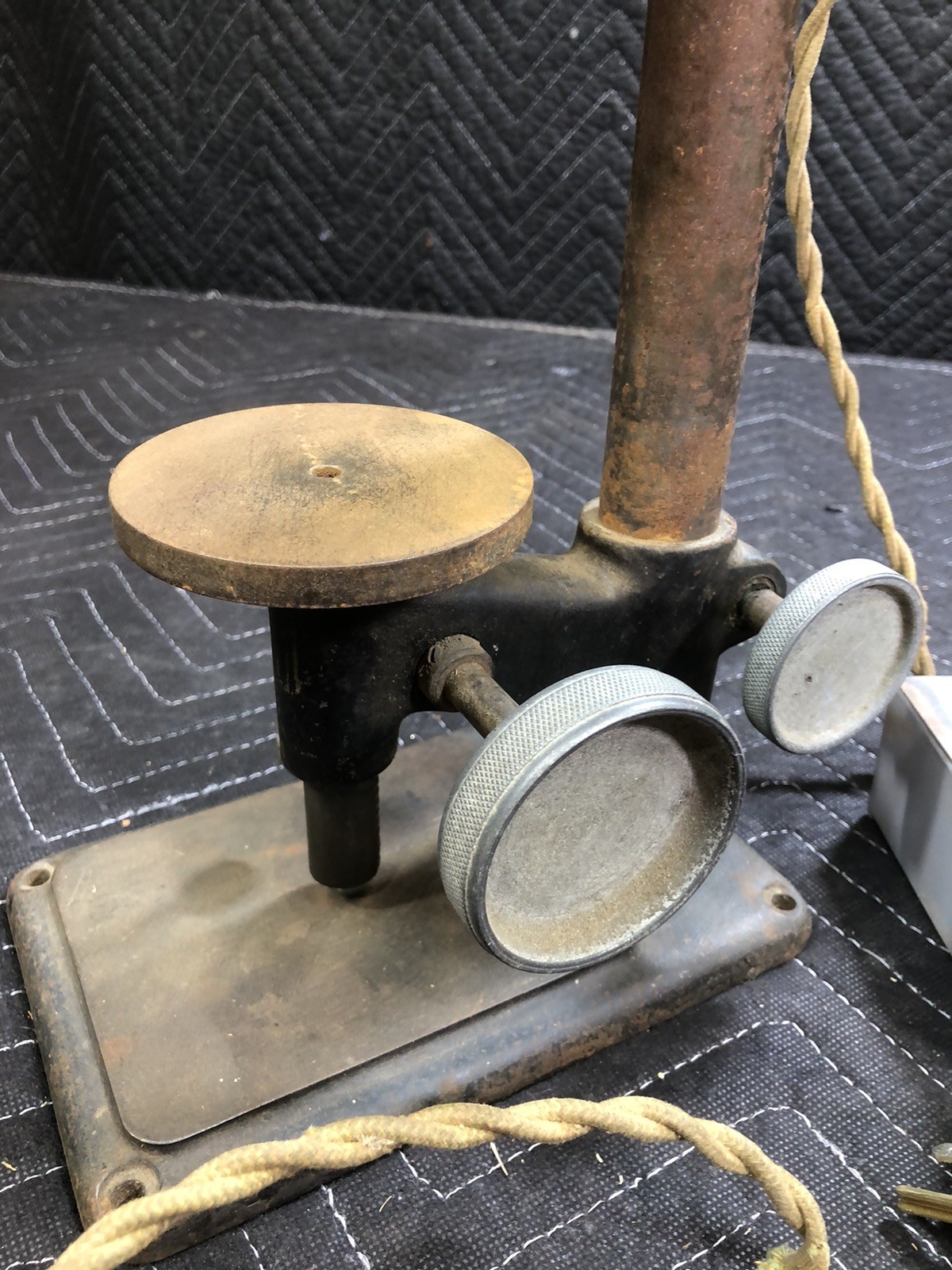 DUMORE Variable Spd. Bench Style Drill Press Watchmaker/Jewelers «Tested Works»