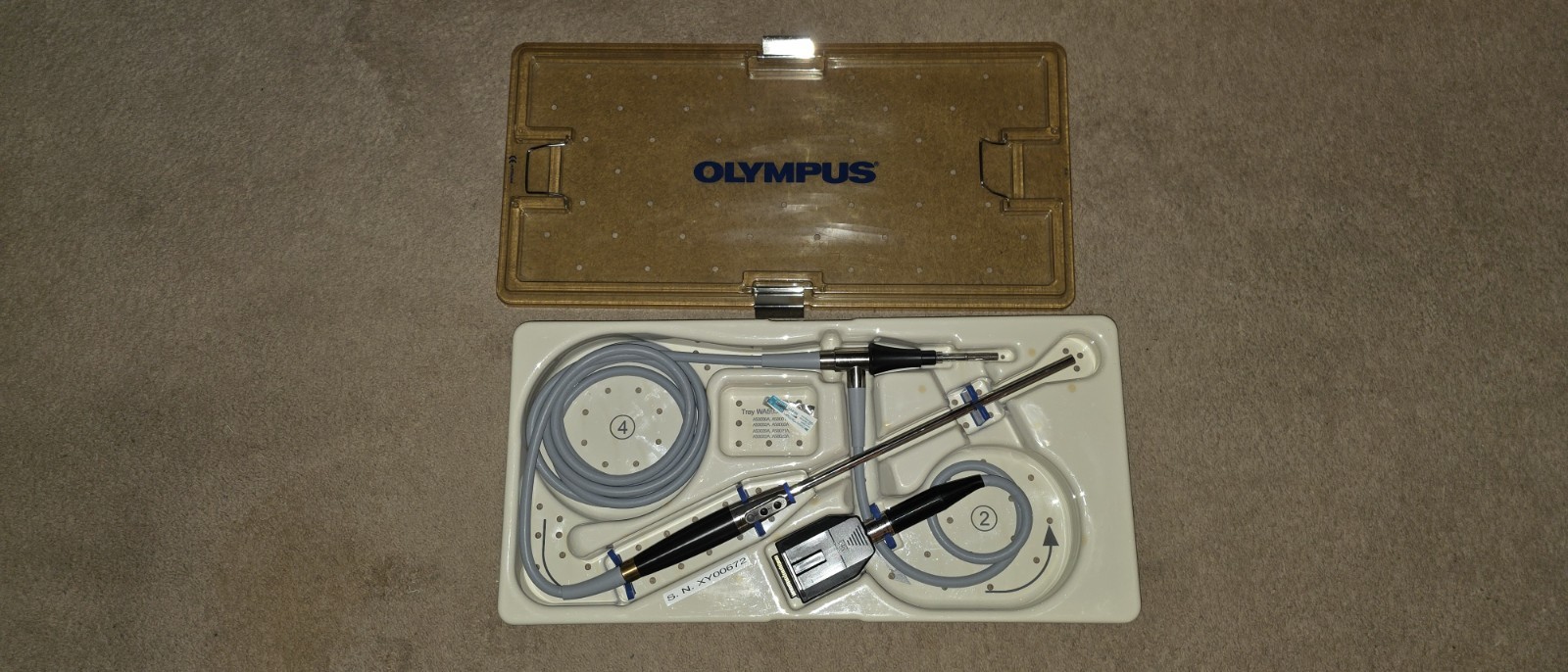 Olympus Endoeye Visera A50001A 10mm 0 Degree Endoscope