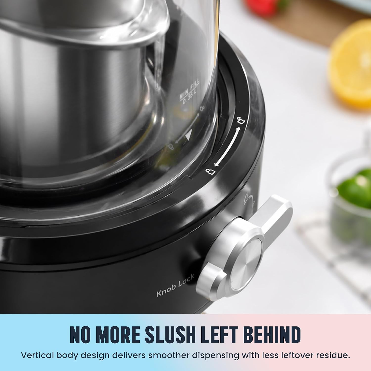 2-In-1 Slushie Machine & Soft Serve Ice Cream Maker with 6 Presets | 15-Min Fast