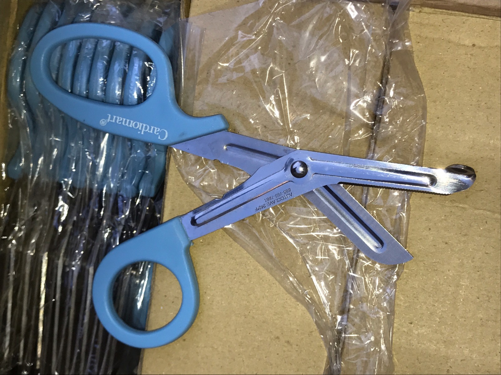 1 pair SCISSORS Bandage shears Medical Nurse 7.5″ Stainless Steel AUTOCLAVE NEW