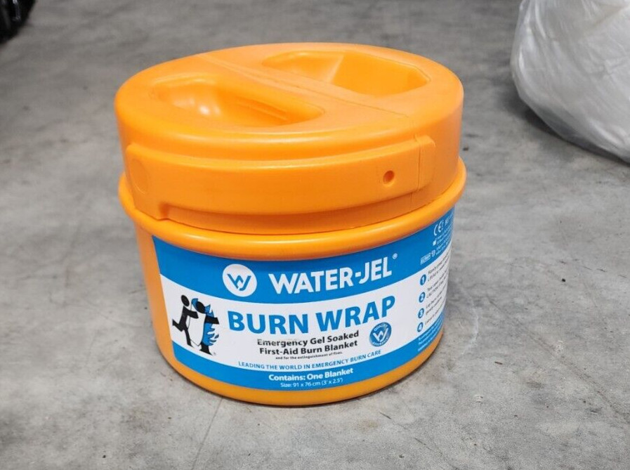 Water-Jel Fire Burn Wrap Emergency Gel Soaked First-Aid Burn Blanket