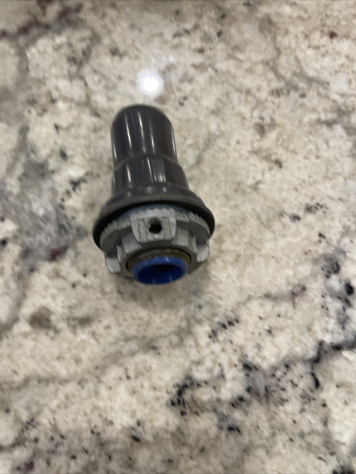 OCAL HUB 1/2-G PVC COATED ZINC HUB CONNECTOR 1/2″ DARK-GRAY