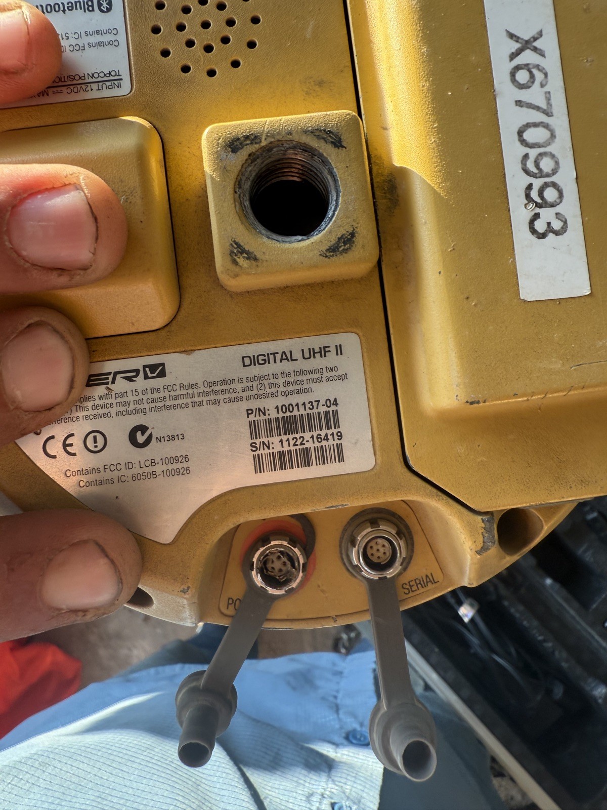 UHF Digital 2 Topcon Rover/Base Head Only