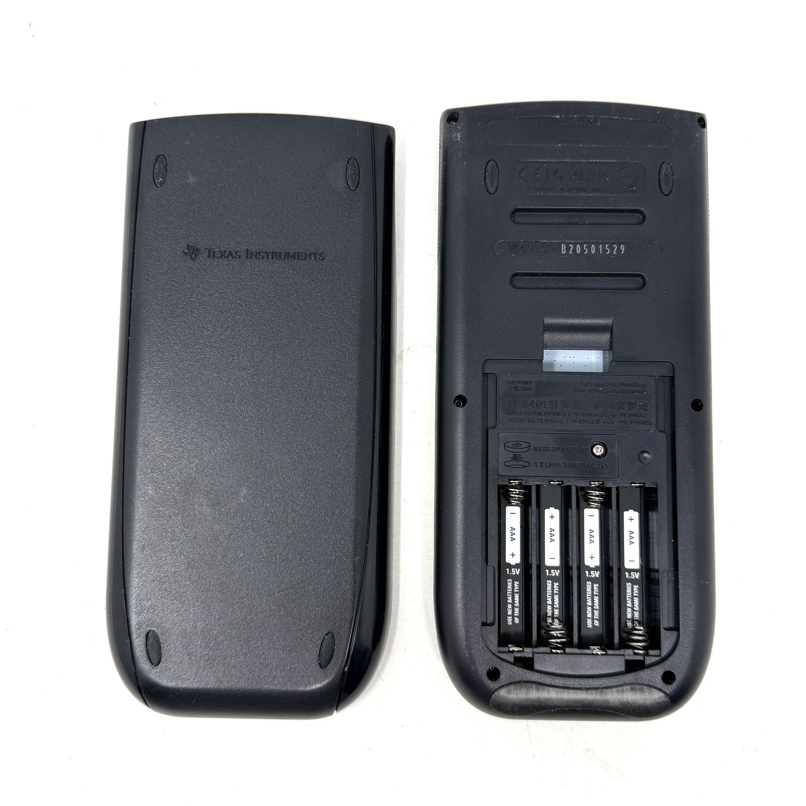 Texas Instruments TI-84 Plus Graphing Calculator Black «No Battery Cover»