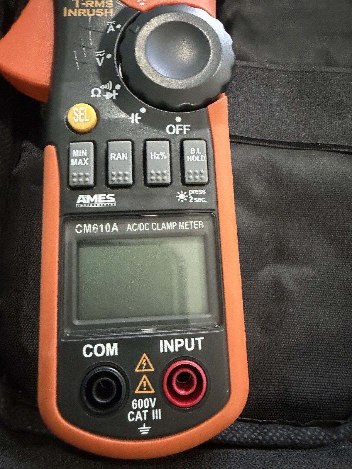 AMES INSTRUMENTS 600A AC/DC TRMS DIGITAL CLAMP METER 64015