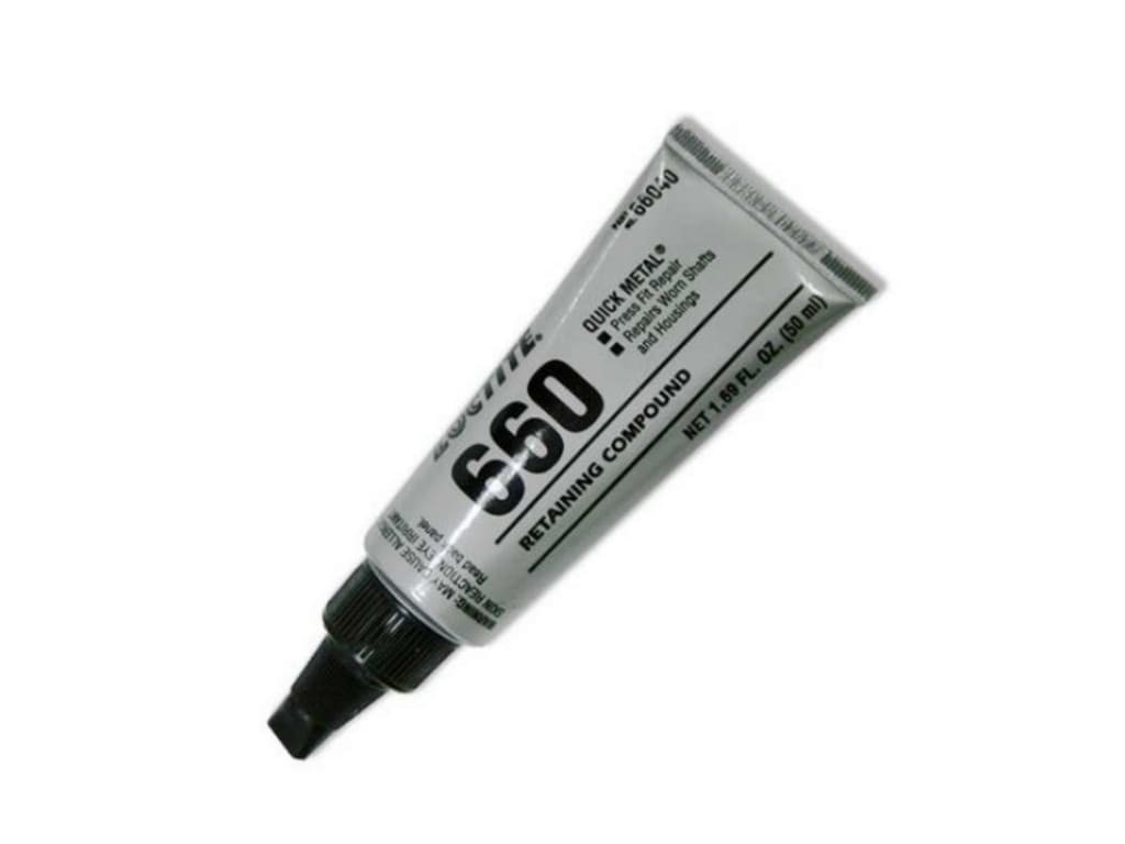 Loctite 209765 – 660 Quick Metal Retaining Compound, Press Fit Repair, 6mL Tube