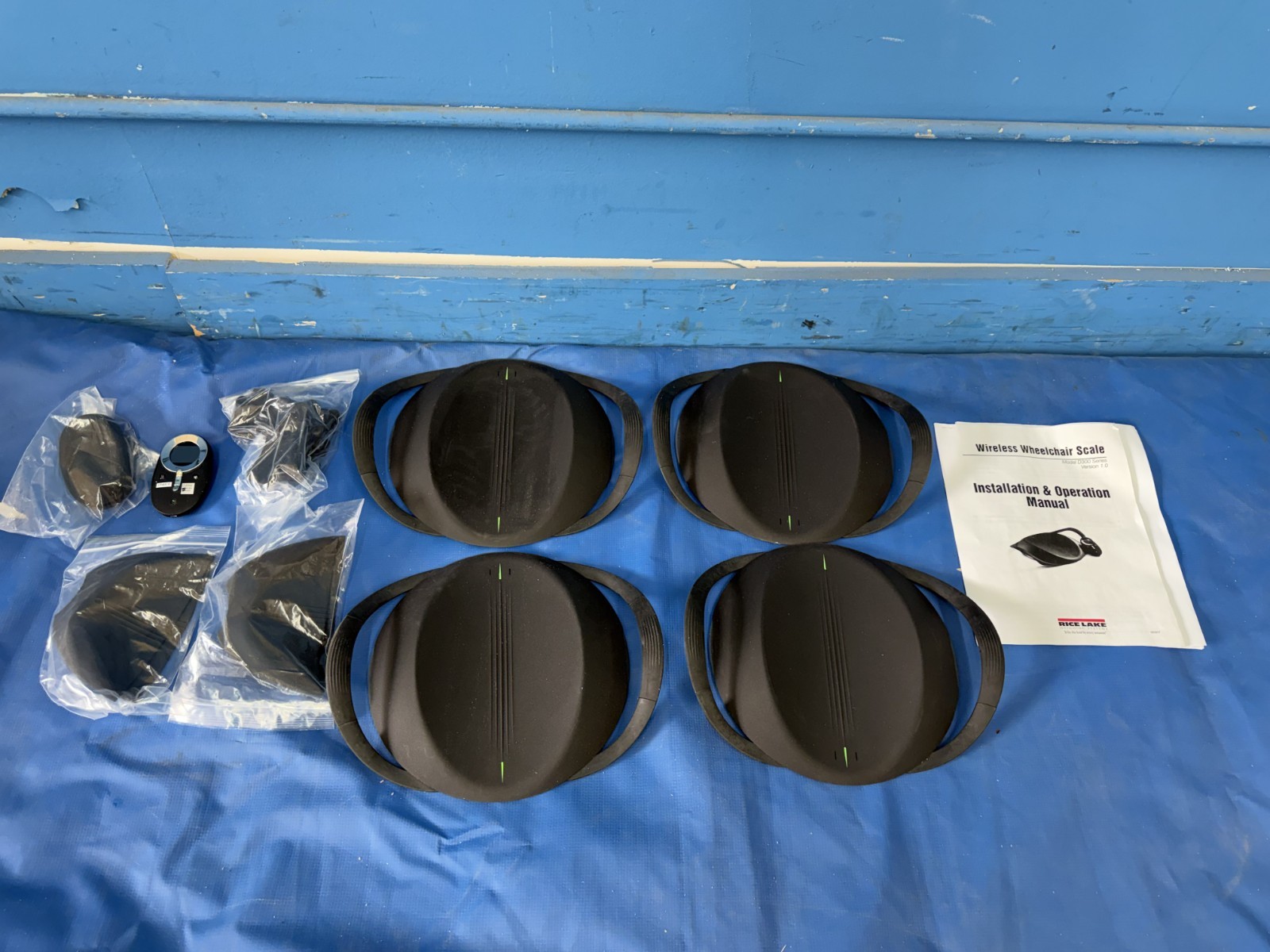Rice Lake Innovision Devices Digital Wireless Wheelchair Scale 1200 lb Cap.